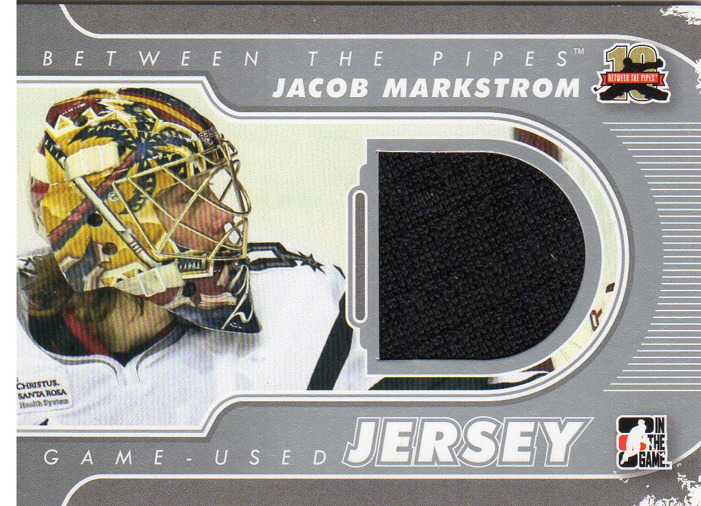 2011-12 Between The Pipes Jerseys Silver #M43 Jacob Markstrom
