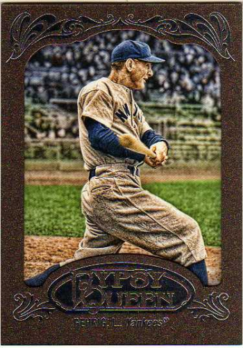 2012 Topps Gypsy Queen Framed Gold #236 Lou Gehrig