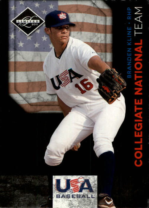 2011 Limited USA Baseball National Team #9 Branden Kline