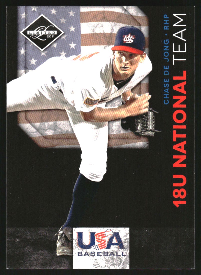 2011 Limited USA Baseball National Team #28 Chase De Jong