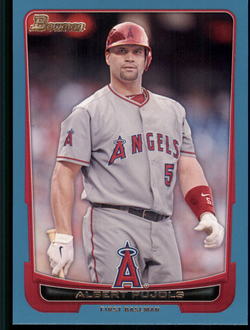 Carte parallele Bowman Baseball 2012 "Main Set Blue" - Foto 14 di 61