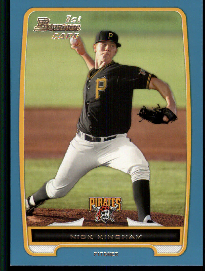 Tarjetas paralelas de béisbol Bowman 2012 "Prospects Blue" insertadas - Imagen 6 de 47