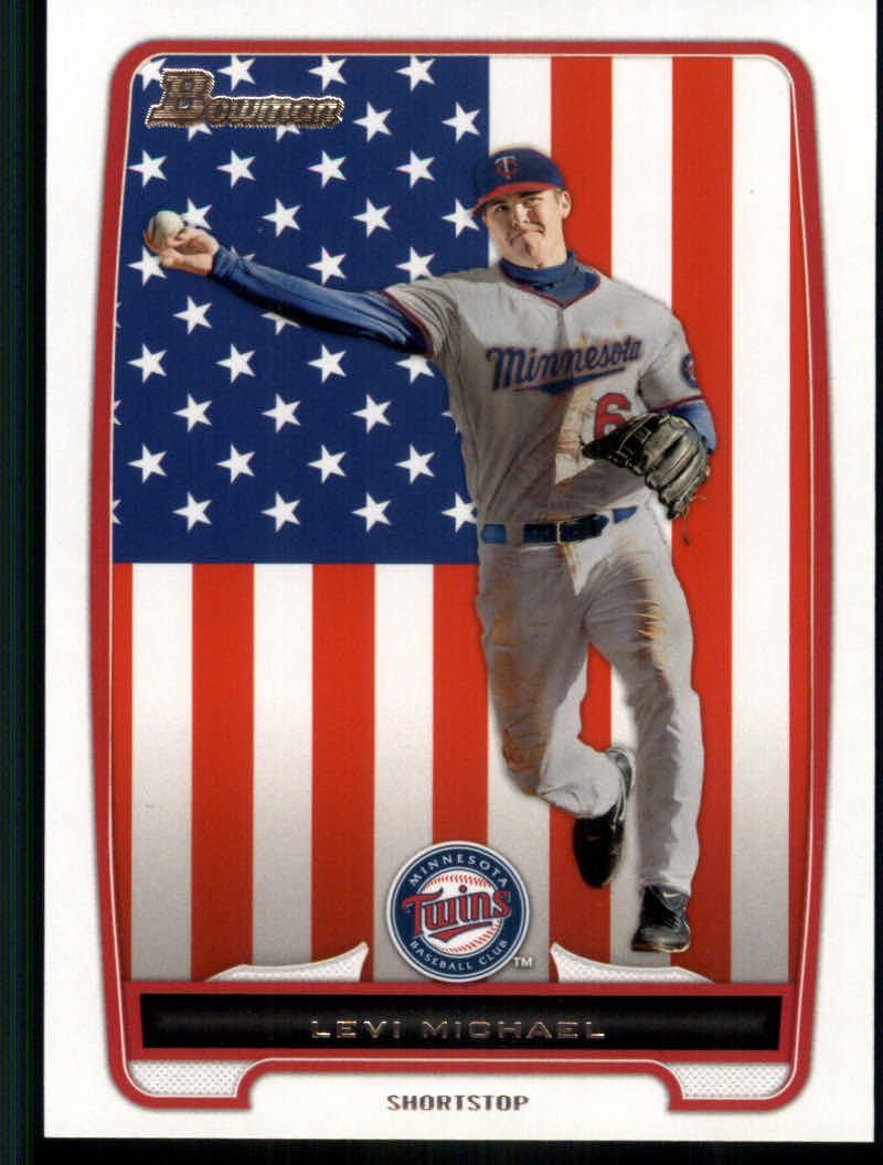 2012 Bowman Baseball "Prospects International" Insert Parallel Cards - Picture 11 of 17