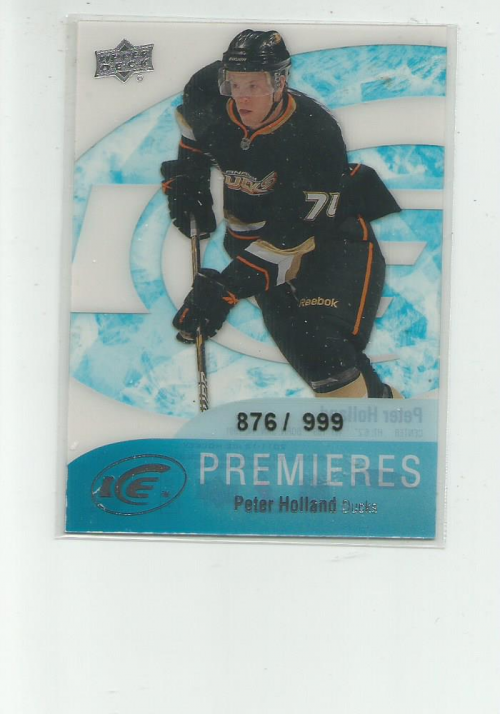 2011-12 Upper Deck Ice #73 Peter Holland RC