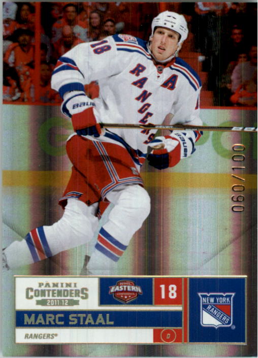 2011-12 Panini Contenders Gold #18 Marc Staal