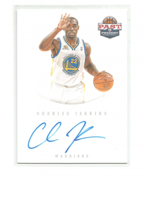2011-12 Panini Past and Present 2011 Draft Pick Redemptions Autographs #XRCV Charles Jenkins