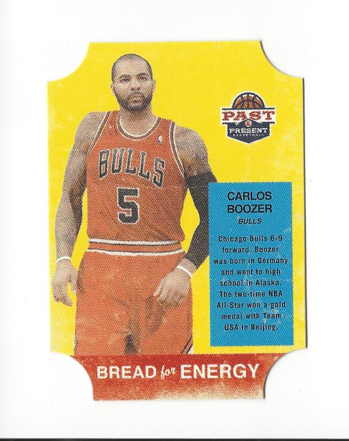 2011-12 Panini Past and Present Bread for Energy #7 Carlos Boozer