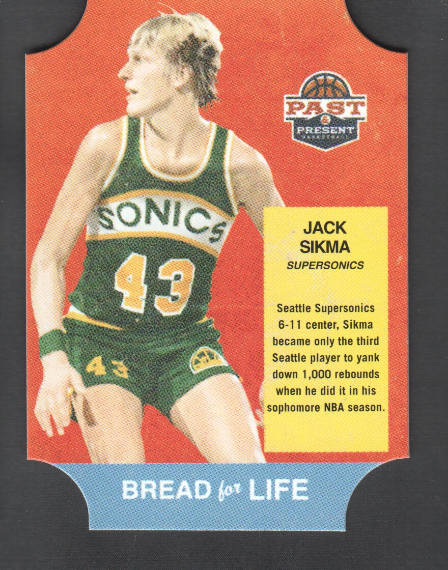 2011-12 Panini Past and Present Bread for Life #42 Jack Sikma