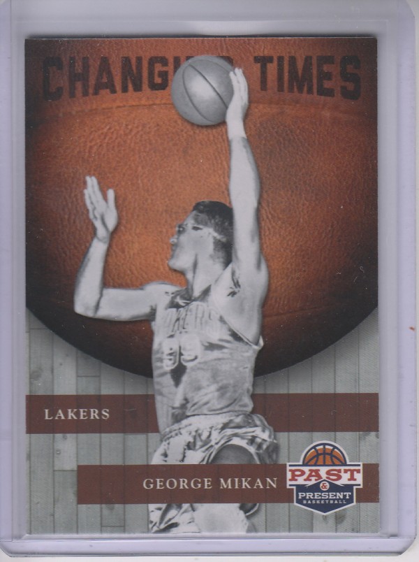 2011-12 Panini Past and Present Changing Times #8 George Mikan