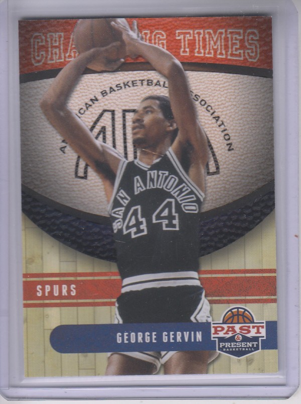 2011-12 Panini Past and Present Changing Times #11 George Gervin