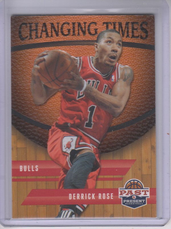 2011-12 Panini Past and Present Changing Times #27 Derrick Rose