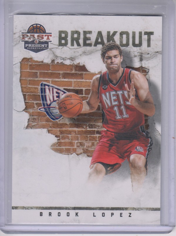 2011-12 Panini Past and Present Breakout #9 Brook Lopez