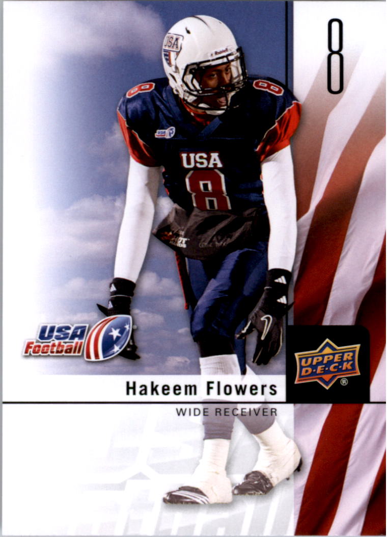 2011-12 Upper Deck USA Football #7 Hakeem Flowers