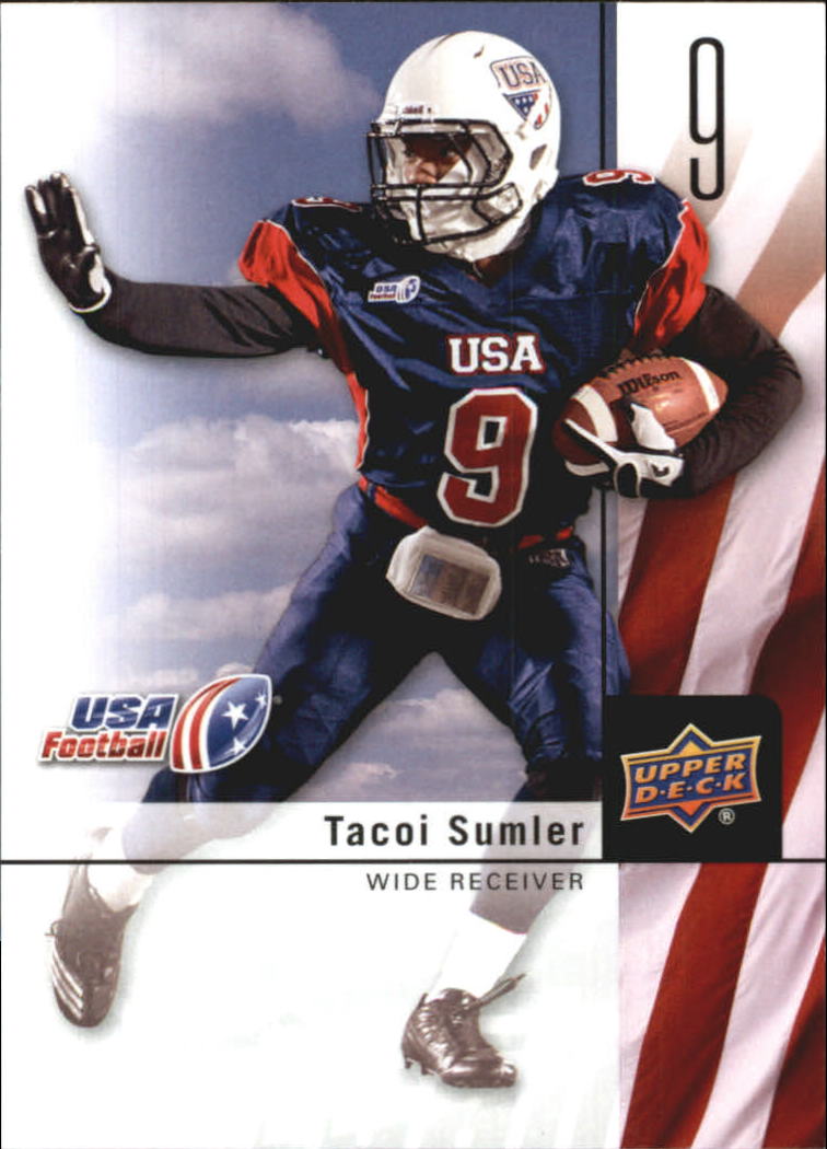 2011-12 Upper Deck USA Football #8 Tacoi Sumler