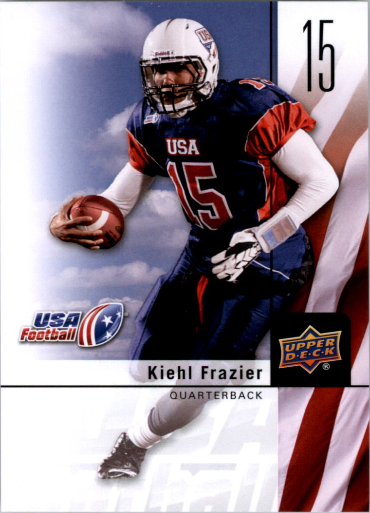 2011-12 Upper Deck USA Football #12 Kiehl Frazier