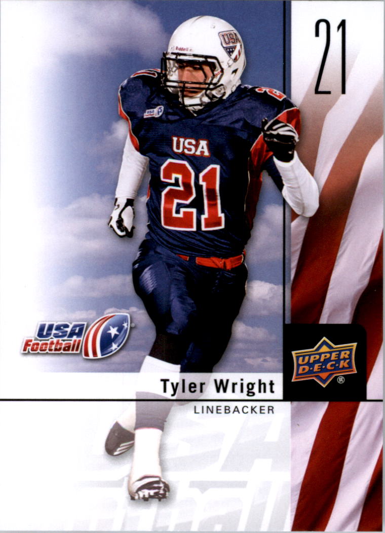 2011-12 Upper Deck USA Football #15 Tyler Wright