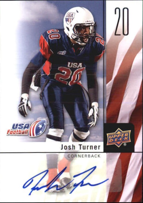 2011-12 Upper Deck USA Football Autographs #14 Josh Turner