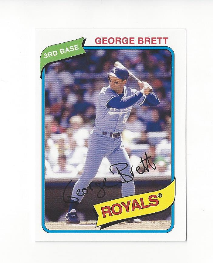 George Brett cards (1987-2024) Royals - You Choose