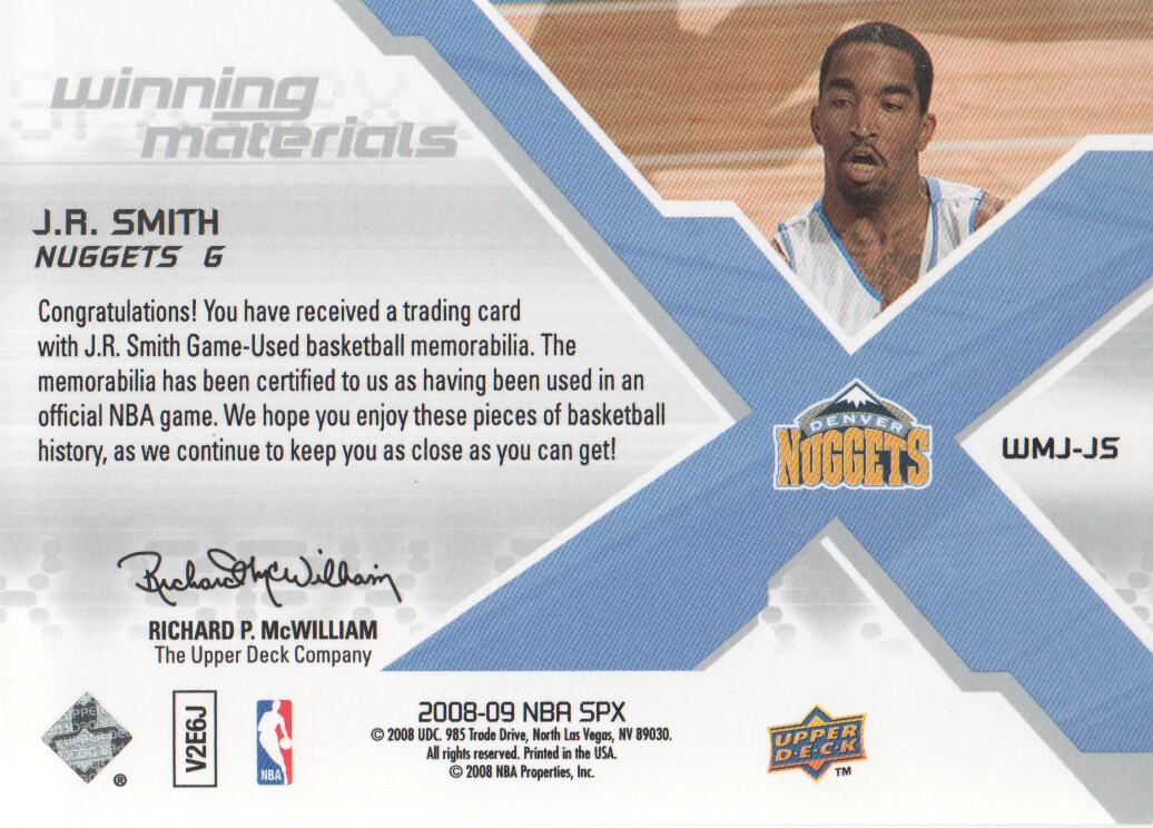 2008-09 SPx Winning Materials Jersey Numbers #WMJCM Corey Maggette - NM-MT