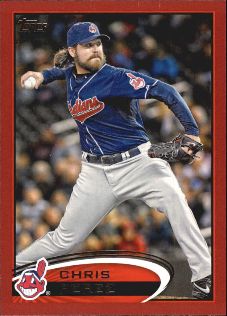 2012 Topps Target Red Border Cleveland Indians Baseball ...