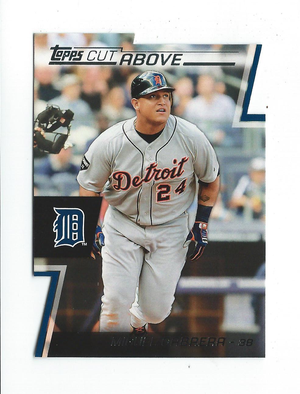 2012 Topps A Cut Above #ACA10 Miguel Cabrera