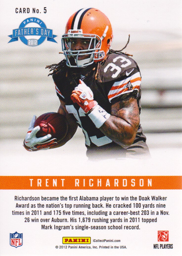 2012 Panini Father's Day Rookies Insert Multisport Cards Pick from List - Bild 5 von 11