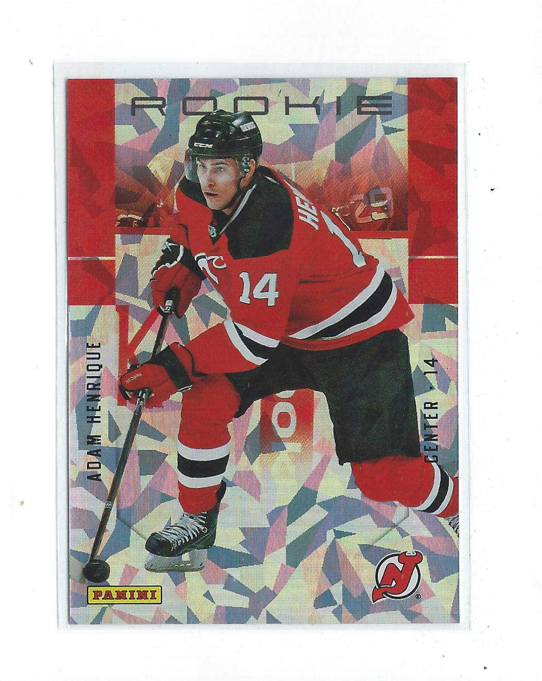 2012 Panini Father's Day Rookies Cracked Ice #14 Adam Henrique