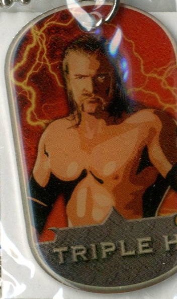 2007 Topps WWE Dog Tags UK #18 Triple H