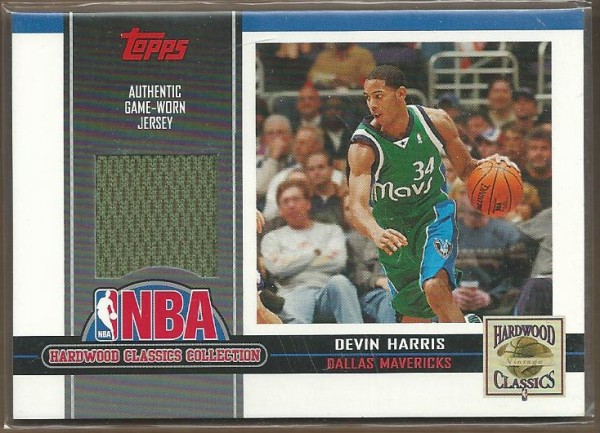 2005-06 Topps Target Hardwood Classics Jerseys #DH  Devin Harris
