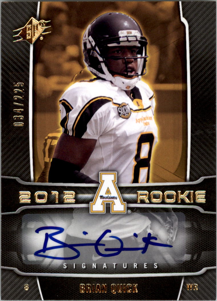 2012 SPx #90 Brian Quick AU