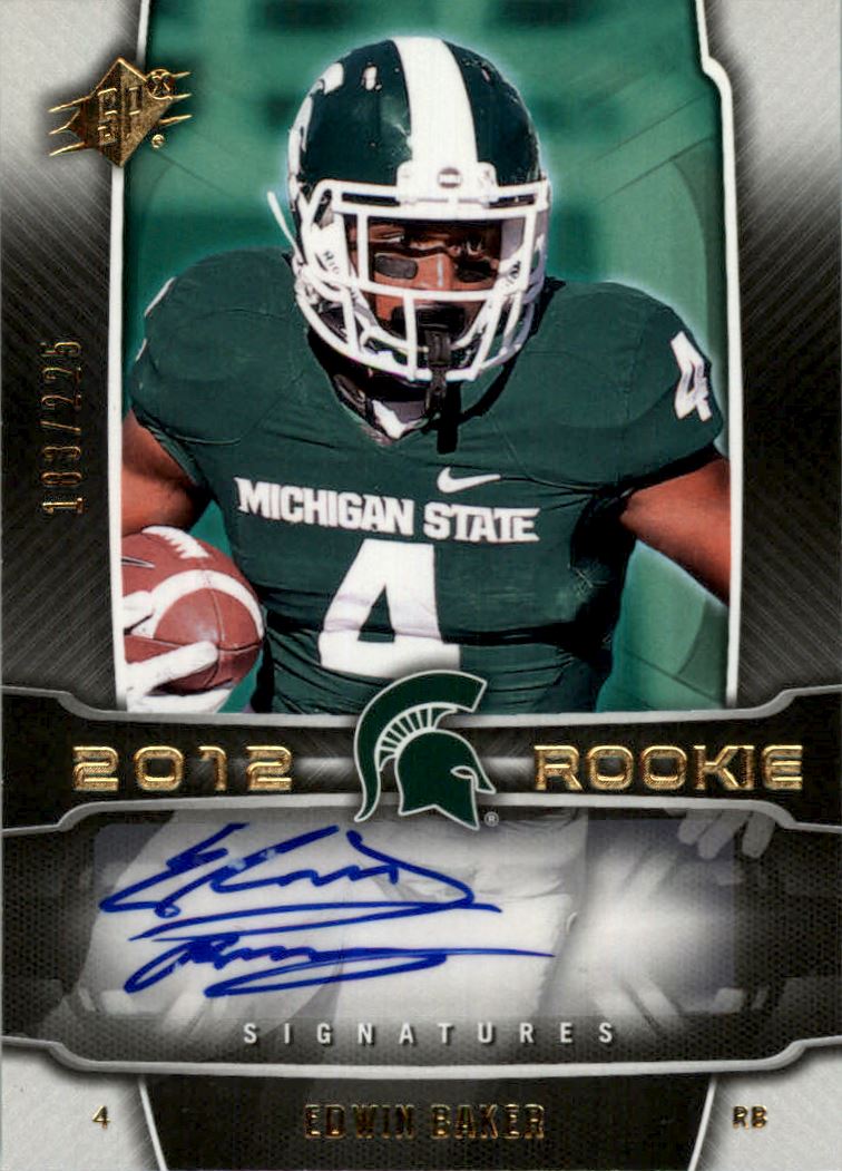 2012 SPx #99 Edwin Baker AU