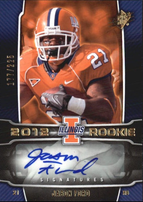 2012 SPx #119 Jason Ford AU