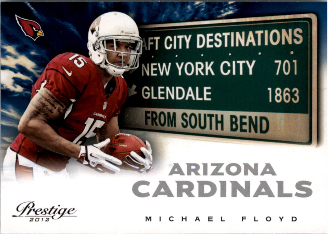 2012 Prestige Draft City Destination #8 Michael Floyd