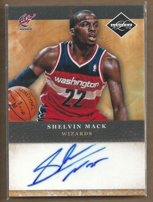 2011-12 Limited 2011 Draft Pick Redemptions Autographs #XRCB Shelvin Mack