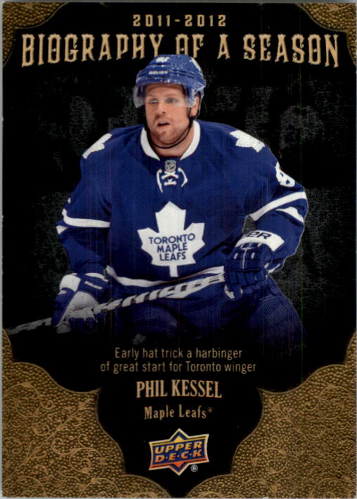 2011-12 Upper Deck Biography of A Season #BOS11 Phil Kessel