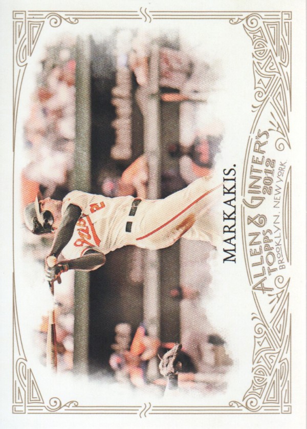 2012 Topps Allen and Ginter #14 Nick Markakis
