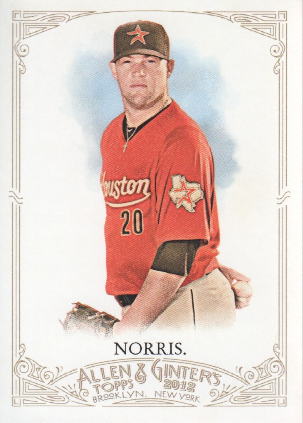 2012 Topps Allen and Ginter #106 Bud Norris
