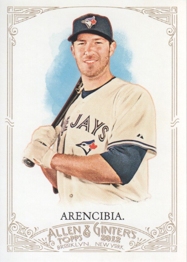 2012 Topps Allen and Ginter #108 J.P. Arencibia