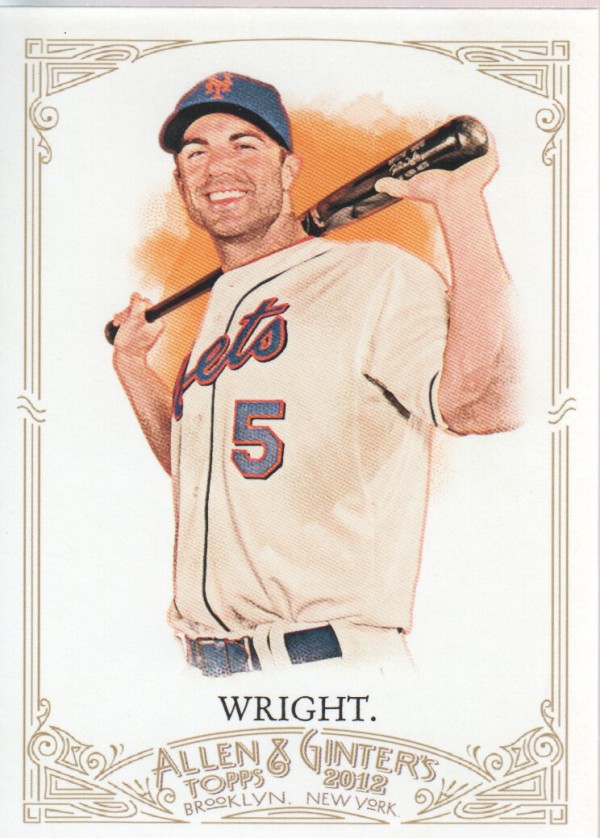 2012 Topps Allen and Ginter #121 David Wright