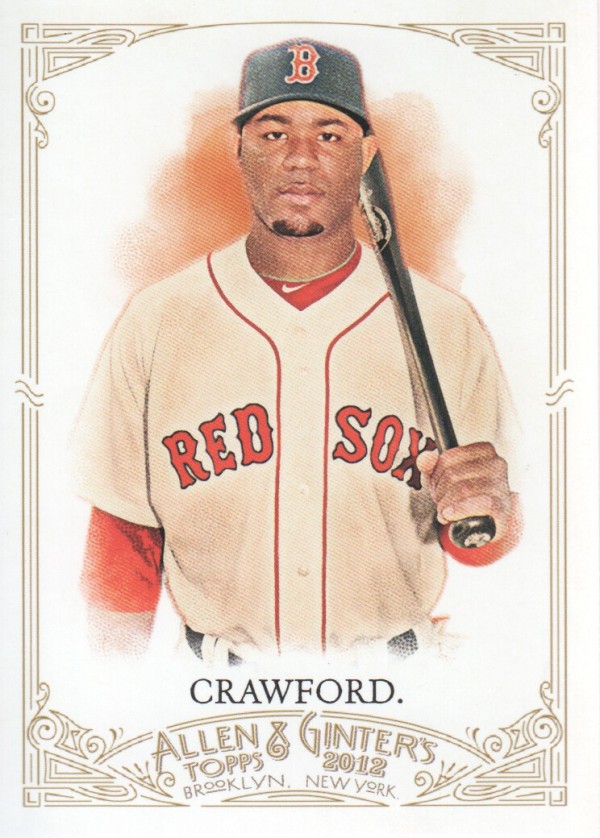 2012 Topps Allen and Ginter #331 Carl Crawford SP