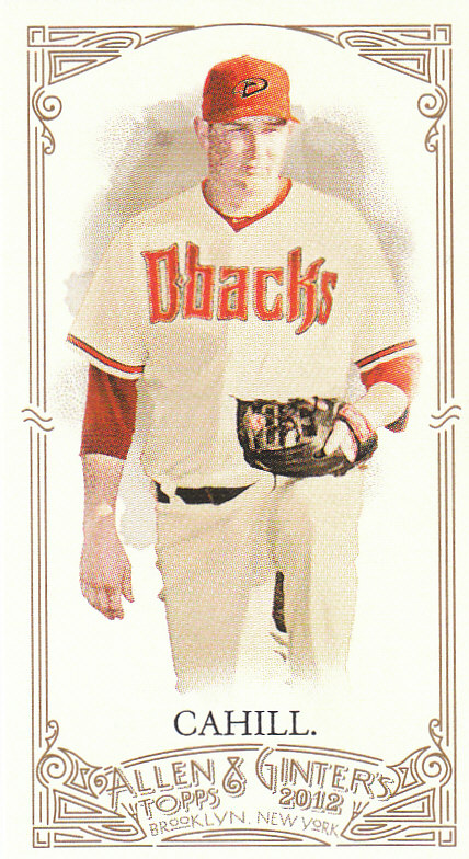 2012 Topps Allen and Ginter Mini No Card Number #156 Trevor Cahill