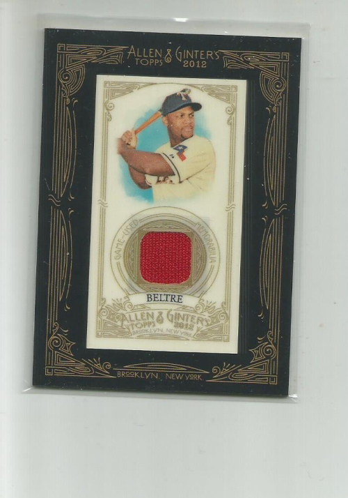 2012 Topps Allen and Ginter Relics #ABE Adrian Beltre
