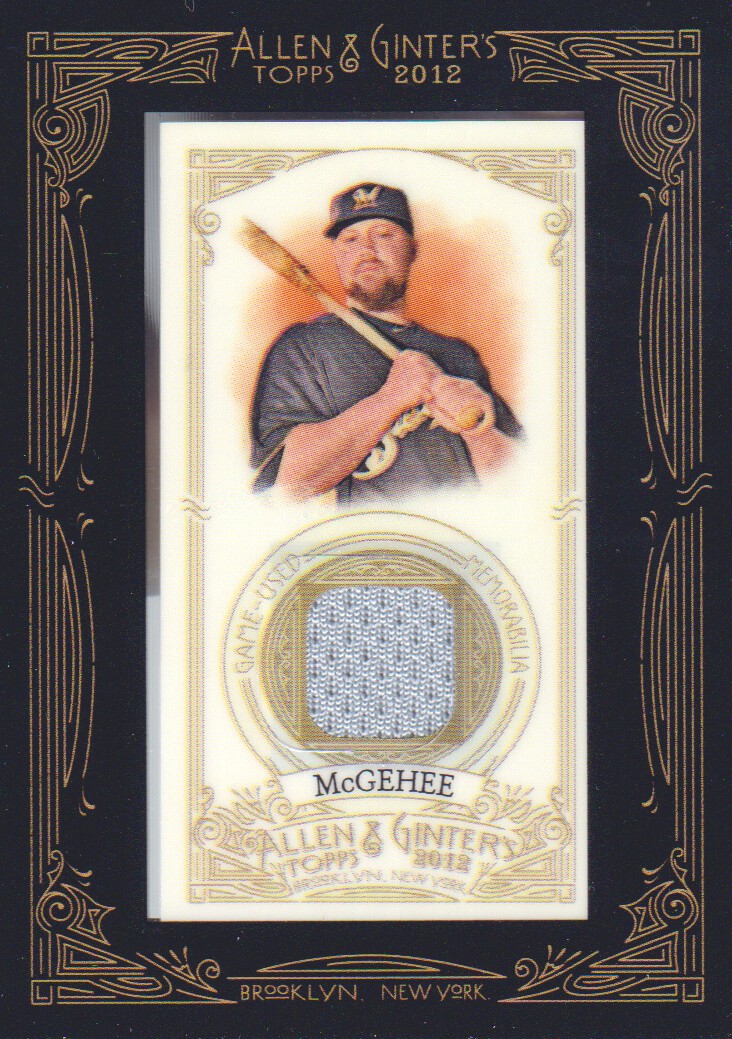 2012 Topps Allen and Ginter Relics #CM Casey McGehee