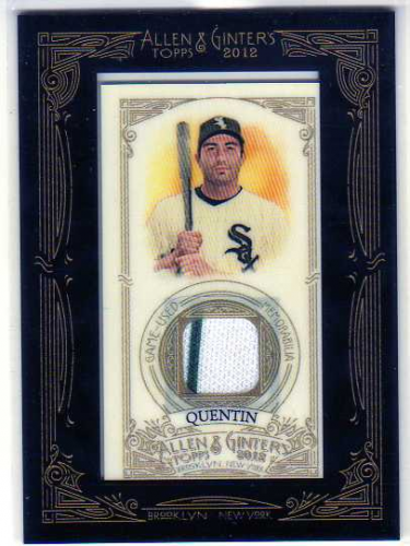 2012 Topps Allen and Ginter Relics #CQ Carlos Quentin