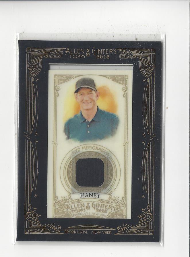 2012 Topps Allen and Ginter Relics #HH Hank Haney