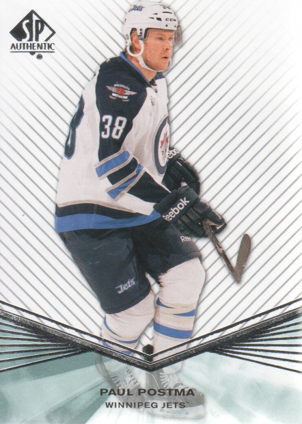 2011-12 SP Authentic Rookie Extended #R98 Paul Postma