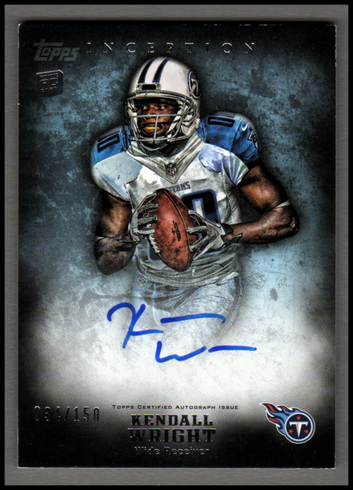 2012 Topps Inception Blue #104 Kendall Wright AU