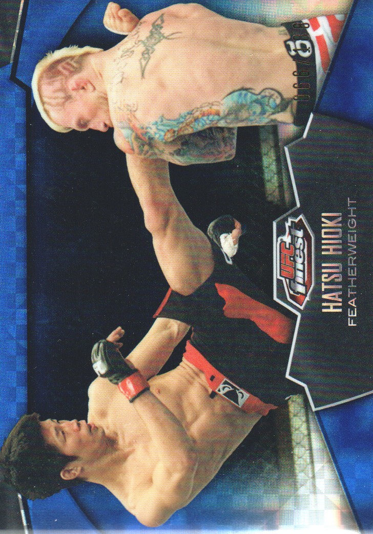2012 Finest UFC X-Fractors #67 Hatsu Hioki