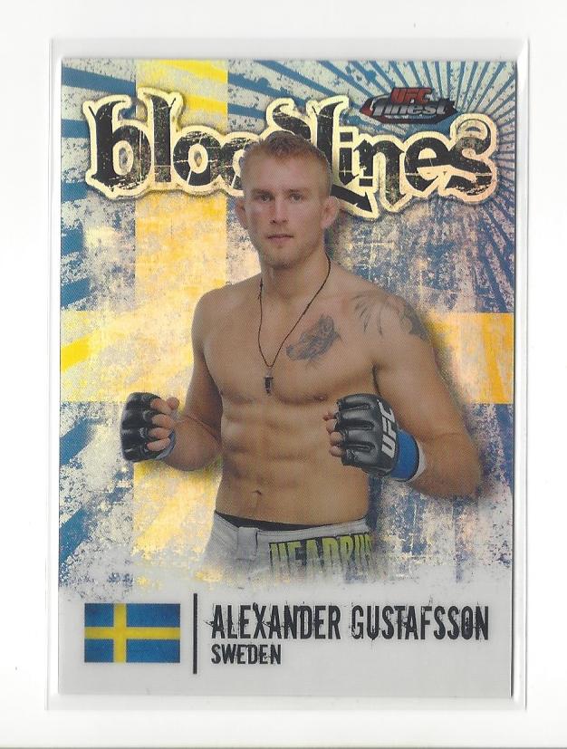 2012 Topps Finest UFC Bloodlines (Refractor) Insert Singles - You Choose - Picture 2 of 11