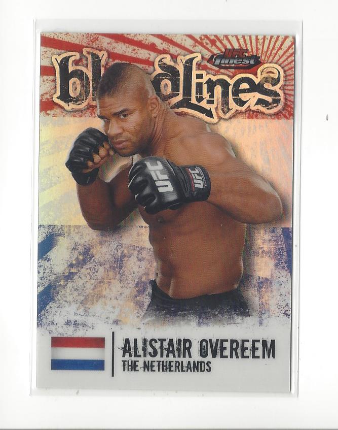 2012 Topps Finest UFC Bloodlines (Refractor) Insert Singles - You Choose - Picture 3 of 11